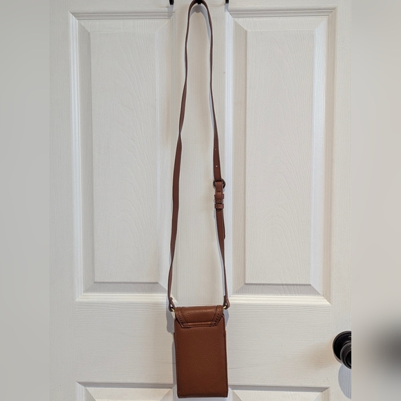 3 For $20 Maurices Brown Tassel Crossbody Wallet - Picture 5 of 6